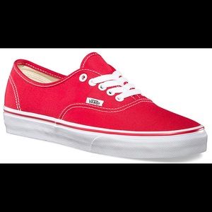Red Vans